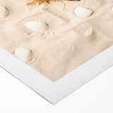 Art deco poster featuring a summer scene on rolled canvas, suitable for dining room walls.