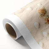 Art deco poster featuring a summer scene in pastel colors on rolled canvas, ideal for nursery wall art.