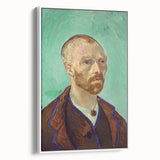 Vincent van Gogh-inspired vintage poster art on framed canvas, featuring vibrant colorful strokes.