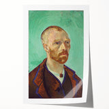 Extra large rolled canvas print featuring Van Gogh-inspired floral art in vibrant colors, ideal for art wall dining room.