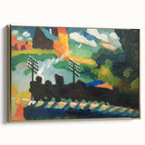 Modern Wall Art – Abstract Modern Railroad at Murnau