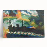 Modern Wall Art – Abstract Modern Railroad at Murnau