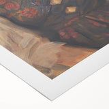 Modern Wall Art - Štefan Polkoráb’s Girl in Folk Costume Print