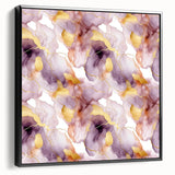 Framed canvas wall art showcasing abstract strokes in black and white, offering a modern aesthetic. Ideal for contemporary decor, enhancing any living space.