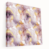 Abstract strokes wall art on stretched canvas showcasing vibrant colors and dynamic patterns. Ideal for modern decor, adding a contemporary touch to any room.