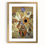 Modern Wall Art - Odilon Redon’s Etruscan Vase with Flowers Print