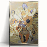Modern Wall Art - Odilon Redon’s Etruscan Vase with Flowers Print