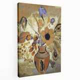 Modern Wall Art - Odilon Redon’s Etruscan Vase with Flowers Print
