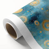 Abstract strokes canvas wall art showcasing vibrant colors in a contemporary design, ideal for modern home decor. The artwork is rolled and ready for framing, emphasizing artistic expression and style.