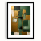 Abstract wall art featuring dynamic strokes in a monochromatic color palette, framed in black with a mat, ideal for modern home decor and aesthetic enhancement.