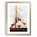 Modern Wall Art - Charles Demuth’s Masts Print
