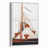 Modern Wall Art - Charles Demuth’s Masts Print
