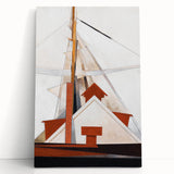 Modern Wall Art - Charles Demuth’s Masts Print