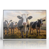 Framed acrylic wall art featuring a modern design with vibrant colors, set against a clean white background, perfect for enhancing contemporary home decor.