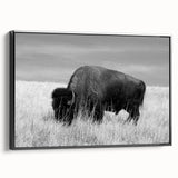 Framed canvas artwork showcasing a modern abstract design with black frame, viewed from the side, ideal for contemporary home decor. Perfect addition to elevate interior aesthetics.