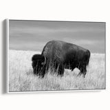 Framed canvas wall art collection featuring a modern abstract design with vibrant colors, displayed against a white background, showcasing its side profile and elegant framing.