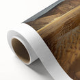 Rolled canvas showcasing vibrant African tribal wall art with intricate patterns and colors, elegantly packaged in a protective cardboard tube for safe delivery.
