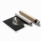 Boxer dog wall art design showcasing a vibrant and playful boxer puppy in a colorful setting, perfect for dog lovers' home decor. High-quality rolled print.