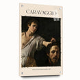 Acrylic print of a Caravaggio-inspired design in muted earth tones, ideal for dining room ambiance.