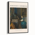 Framed canvas featuring a black and white vintage poster art of a landscape, suitable for bedroom wall decor.