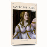 Acrylic glass print of Johannes Vermeer-inspired scene, featuring soft pastel tones, ideal for bedroom or dining room decor.