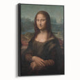 Black and white wall art featuring a landscape art painting on a framed canvas, ideal for bedroom decor.