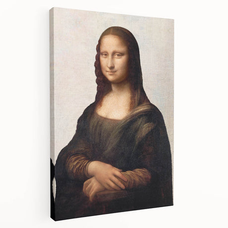 Leonardo da Vinci-inspired artwork on stretched canvas, featuring a detailed Renaissance style, ideal for kitchen wall art.