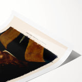 Extra large wall art featuring line art flowers in black on white canvas, ideal for large living room decor.