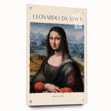 Acrylic print of a Leonardo da Vinci-inspired design featuring soft earth tones, ideal for dining room decor.