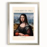 Abstract art print of a geometric pattern in silver frame, muted gray tones, ideal for modern dining room decor.