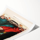 Extra large wall art featuring line art flowers in black and white, ideal for large living room decor.