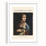 Extra large framed wall art featuring an abstract interpretation of a Leonardo da Vinci design in muted earth tones.