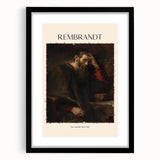 Extra large wall art featuring abstract art prints with vibrant, colorful textures on a black framed canvas.