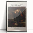 Large abstract wall art in black and white, acrylic print with a mid-century modernist design.