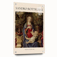 Acrylic print of Sandro Botticelli's design, featuring muted Renaissance colors, ideal for bedroom or dining room decor.