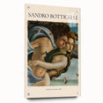 Acrylic print of Sandro Botticelli-inspired artwork featuring muted Renaissance colors.