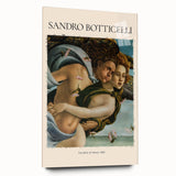 Acrylic print of Sandro Botticelli's design featuring Renaissance style, ideal for bedroom or dining room art.