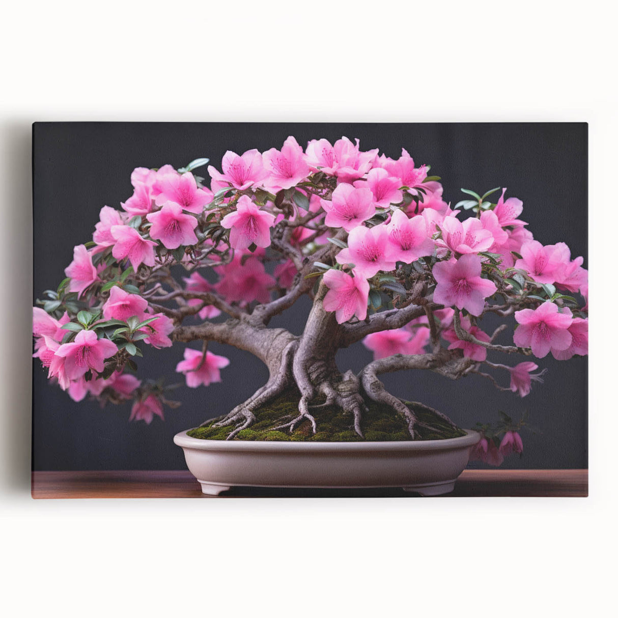 floral bonsai tree Stunning Pink Bonsai Tree Art Prints