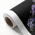 Botanical bonsai tree wall art in vibrant colors, showcasing intricate floral designs on rolled canvas, perfect for home decor and nature-inspired aesthetics.