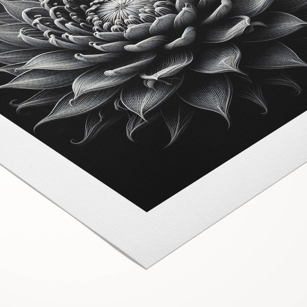 Botanical wall art showcasing a vibrant cactus design on rolled canvas, ideal for home decor. The artwork features intricate details and bright colors, perfect for enhancing any living space.