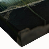 Close-up of a vibrant dandelion wall art design printed on stretched canvas, showcasing intricate botanical details and a rich color palette, ideal for home decor.