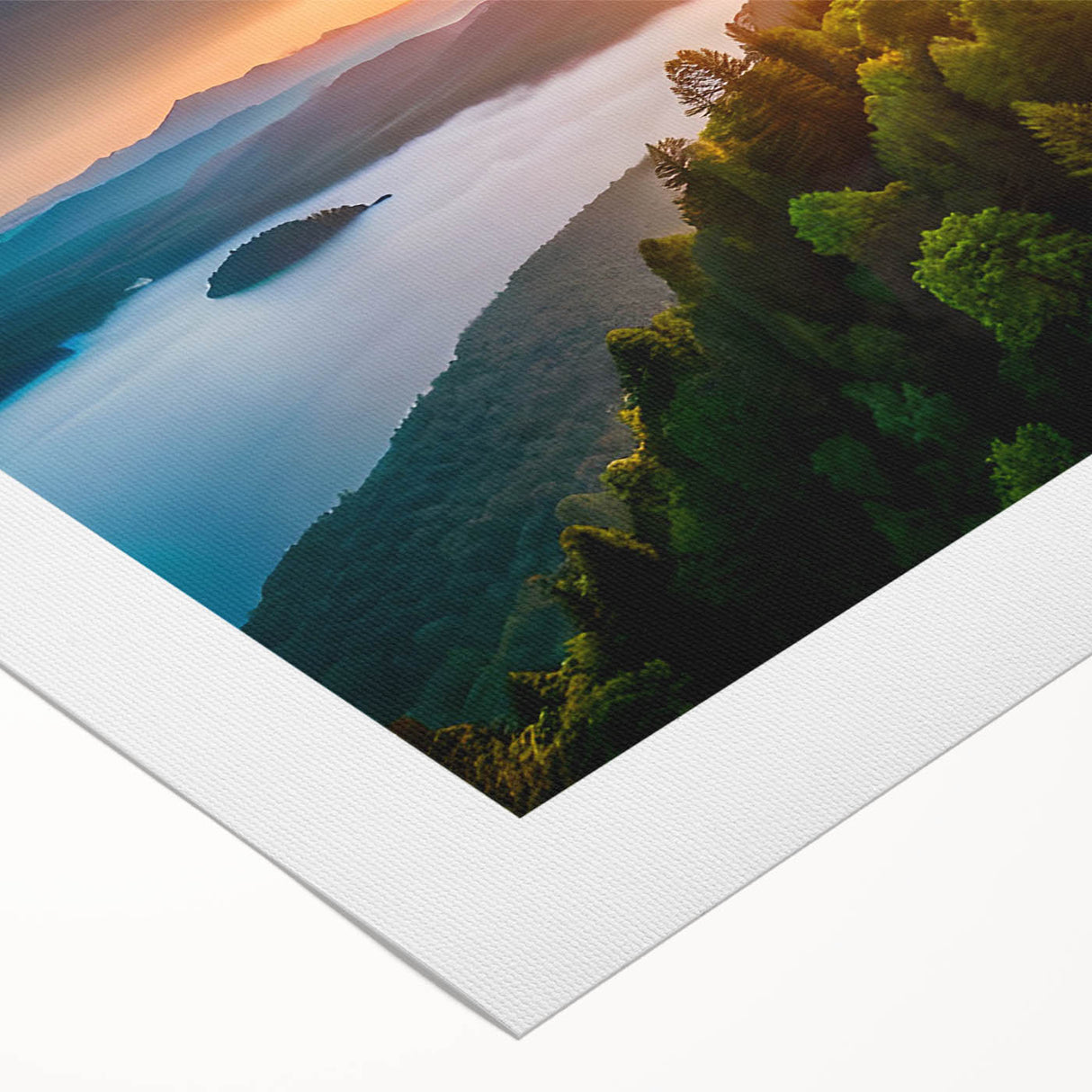 Botanical forest wall art featuring vibrant flowers and trees on rolled canvas, perfect for adding a natural touch to home decor. Ideal for nature enthusiasts.