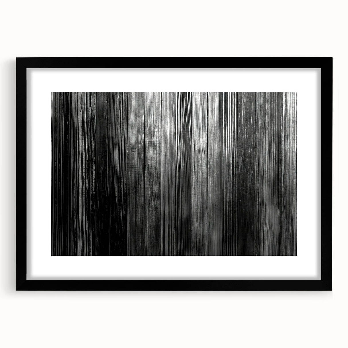 Framed botanical forest wall art featuring vibrant flowers and trees, set against a sleek black frame, perfect for enhancing modern home decor. Ideal for nature lovers seeking a touch of elegance.