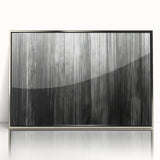 Framed wall art featuring a botanical forest design with vibrant flowers and trees, set in a sleek silver frame, perfect for enhancing home decor.