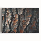 Vibrant botanical forest wall art canvas showcasing lush green trees and colorful floral accents, perfect for enhancing home decor and bringing nature indoors.