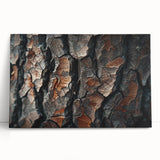 Stretched canvas wall art depicting a vibrant botanical forest scene with various colorful flowers and trees, perfect for enhancing home decor aesthetics.