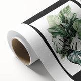 Botanical wall art collection featuring intricately designed flowers and leaves in vibrant colors on rolled canvas, ideal for home decor and nature enthusiasts.