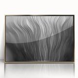 Framed wall art featuring a vibrant botanical design of colorful flowers and mushrooms, encased in sleek gold-acrylic, perfect for home decor enhancement.