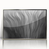 Framed wall art collection featuring a vibrant botanical design of flowers and mushrooms, presented in a sleek silver frame with an acrylic front for a modern aesthetic.