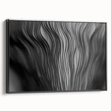 Framed wall art featuring a botanical design with colorful mushrooms, set against a black background, showcasing intricate details and vibrant hues. Perfect for nature enthusiasts and modern decor.